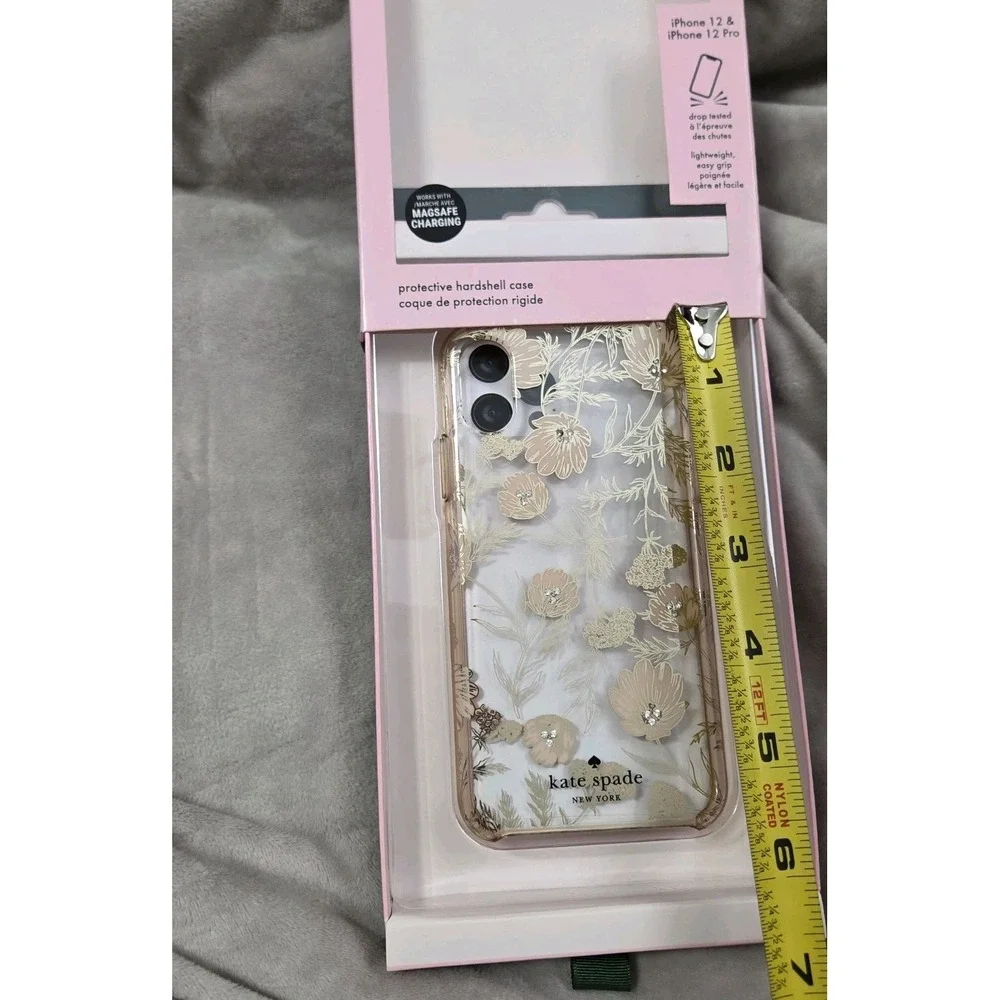 Kate Spade New York iPhone 12 / 12 Pro Floral Protective‎ Hardshell Case